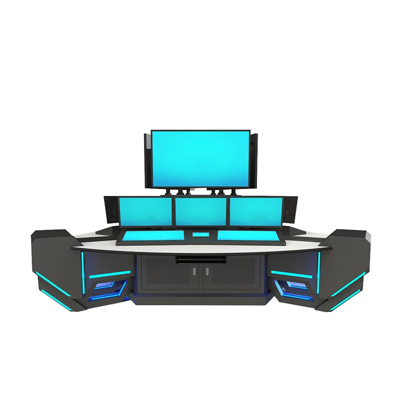 Kehua Fuwei Smart City Luxury Office Furniture Computer Workstation Command Center Consoles Cctv Control Room Dispatch Console