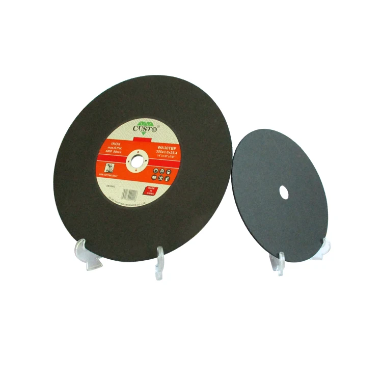 CUSTO Free Sample Japanese Quality Inox Cutting Discs Working with Metal