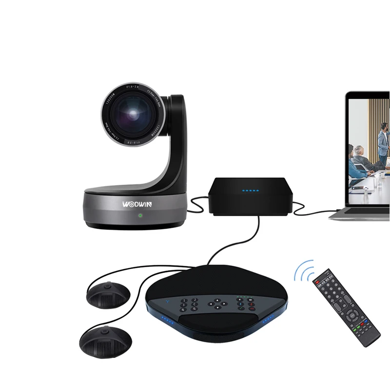 New Design Single Arm USB PTZ Camera Video Conferencing Equipment All in One Conference Camera HD PTZ