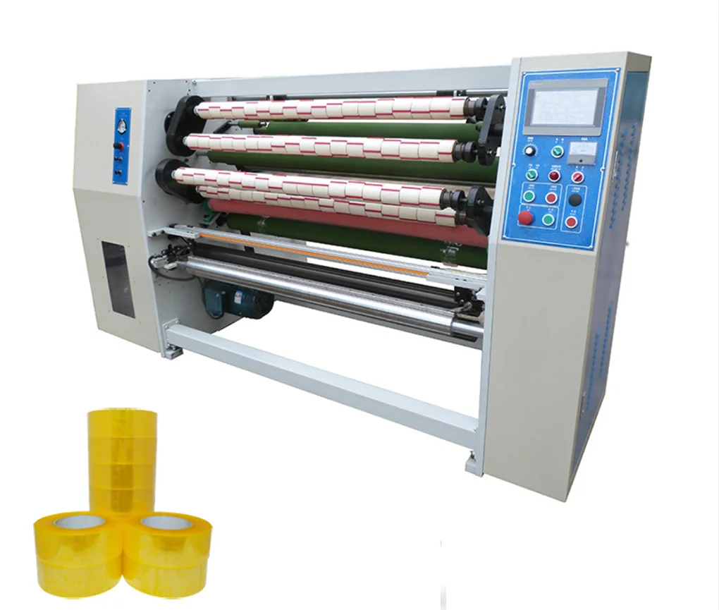 High Speed Bopp Adhesive Tape slitting machine  tape in hair extensions raw indian