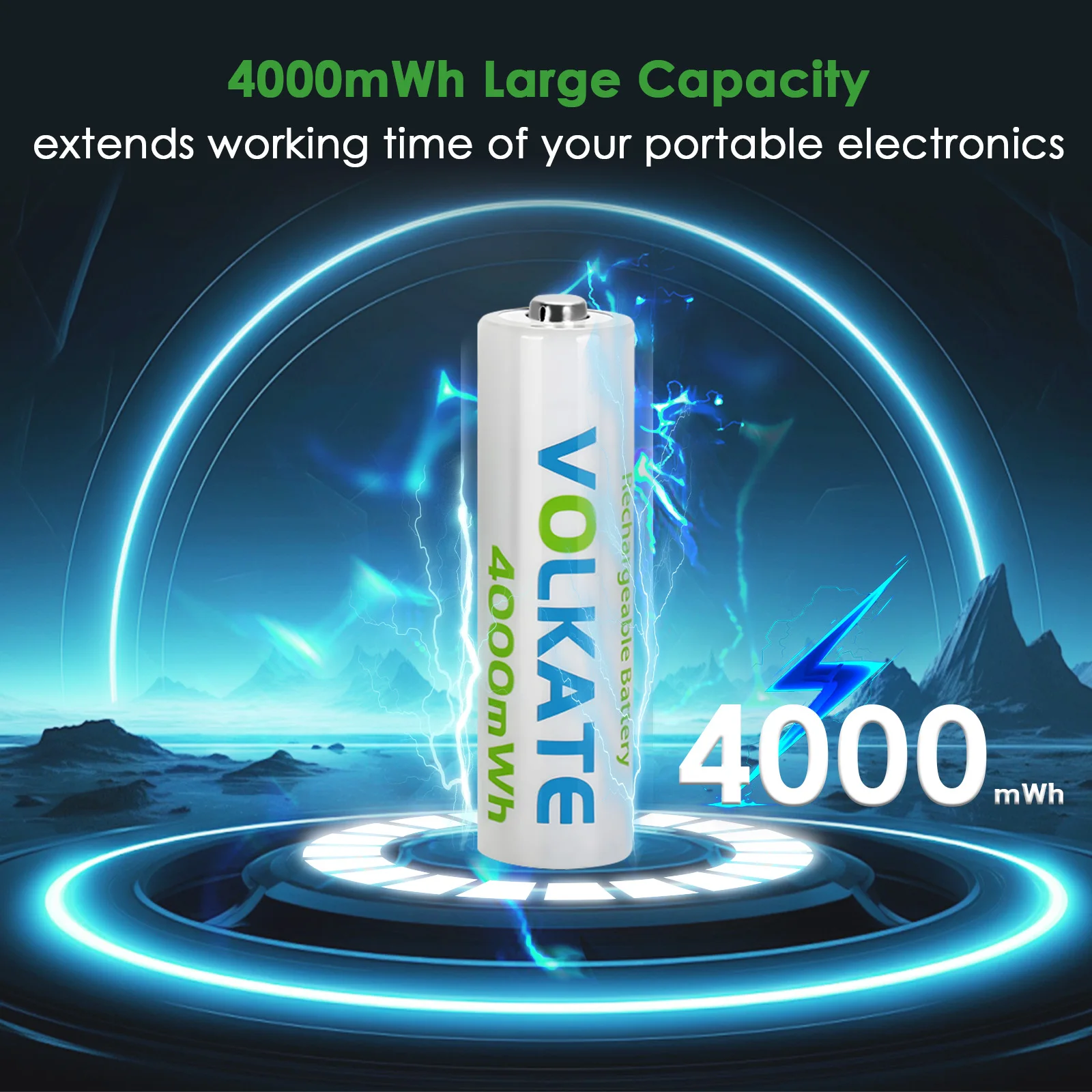4000mWh 2666 мАч AA перезаряжаемая литиевая батарея 1 5 В Двойной аккумулятор с зарядным устройством для пульта дистанционного управления игрушечная камера