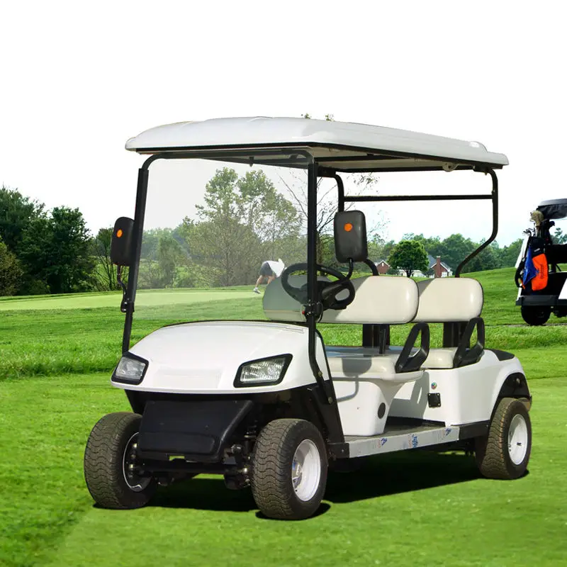 New Model Lithium Battery 3kw 48v/60v Comfortable 4 Seater Electric Cars Cheap Golf Cart For Sale