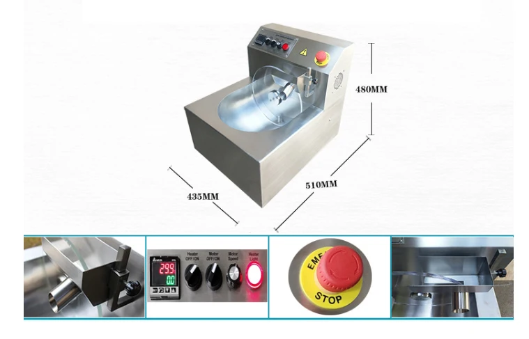 Hot sale chocolate melting and tempering machine chocolate melting machines
