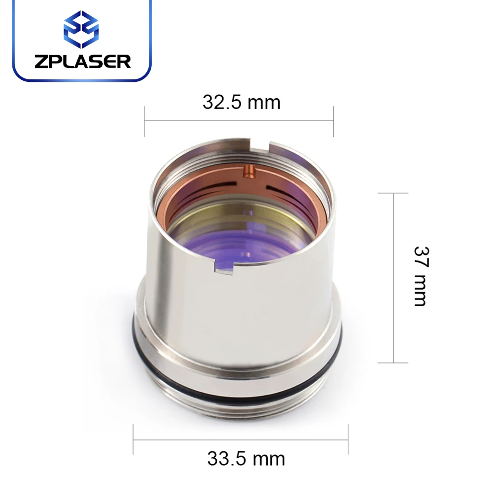 ZPLASER D28-F75/100-C 1 шт./комплект фокусирующие линзы d33 5 * 32 5*37 мм лазерный фокусирующий объектив для RAYTOOLS BM109