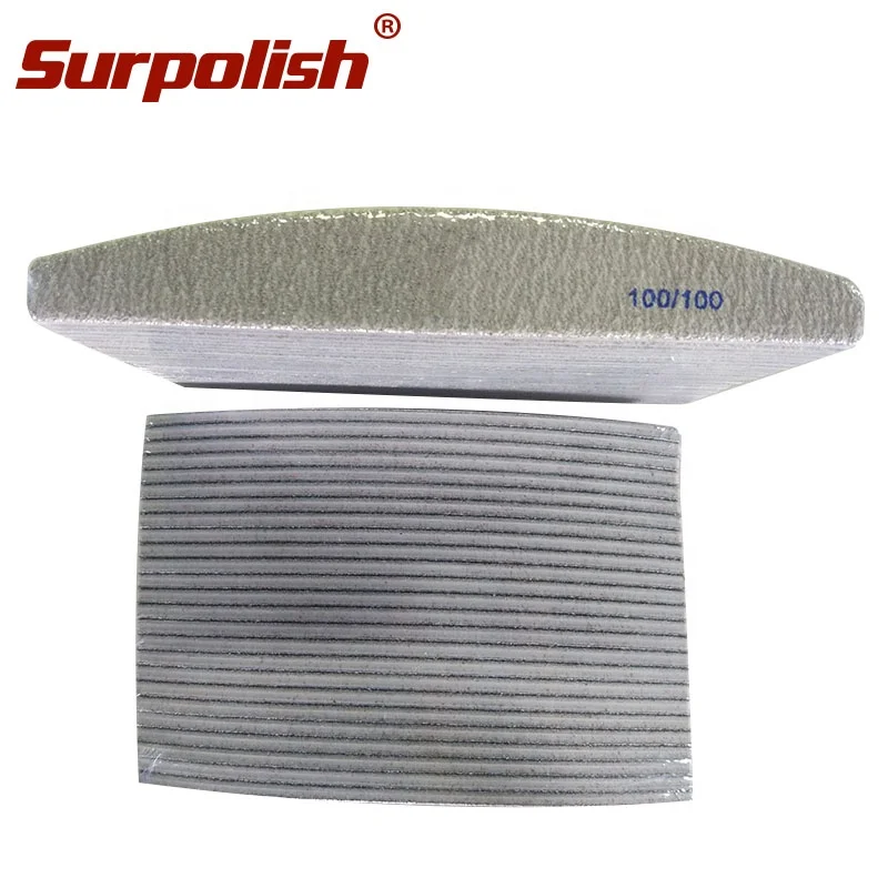 Professional Nail Files Double Sided 100/180 Grit Washable Buffer File