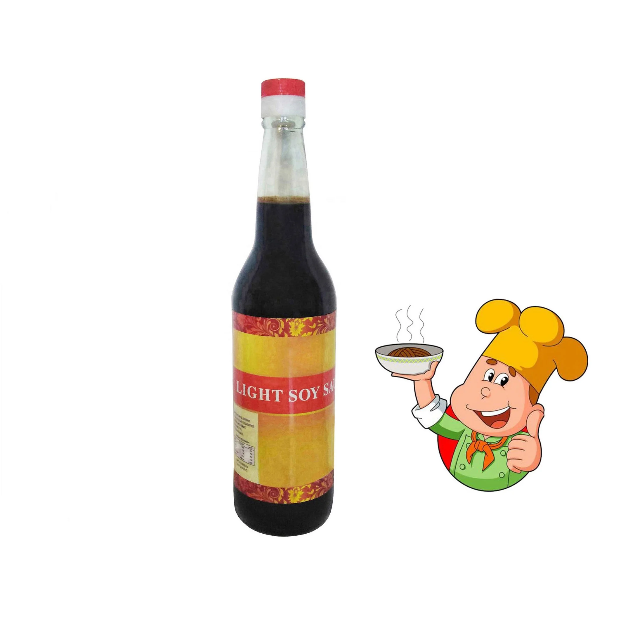 100% Natural Brewed Non GMO No Preservatives Soy Sauce 625ml