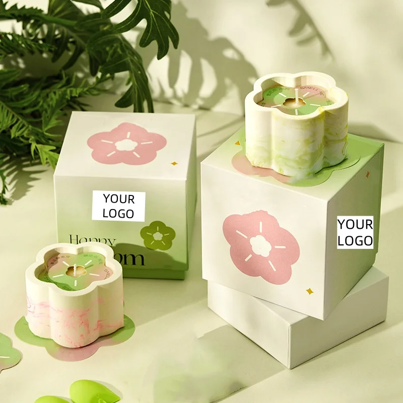 custom small candle holders personalized wedding pottery candle matte black candles