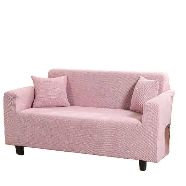 
 Оптовая продажа, домашний простой Универсальный однотонный эластичный чехол для дивана с зернистой структурой кукурузы  