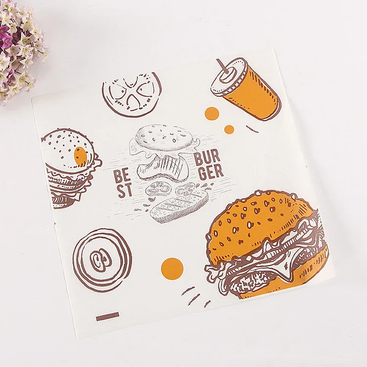 Custom logo table mat of paper