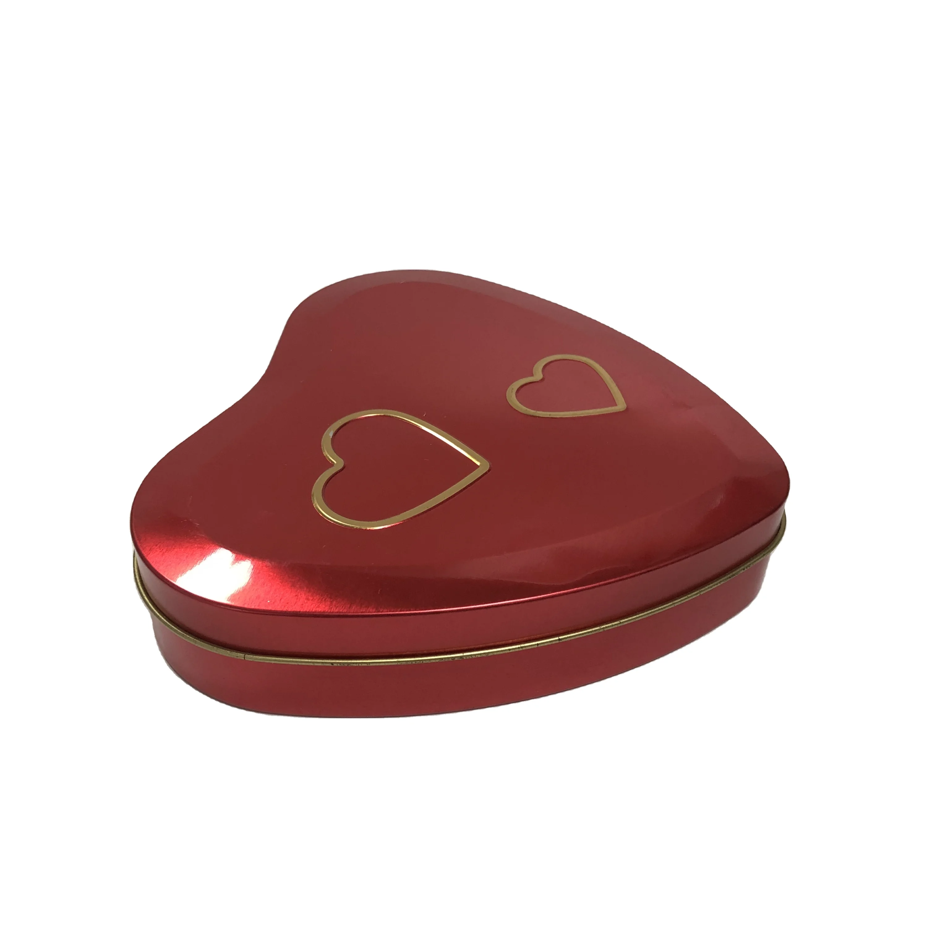 heart-shaped empty chocolate boxes food packaging round cake tin personalized