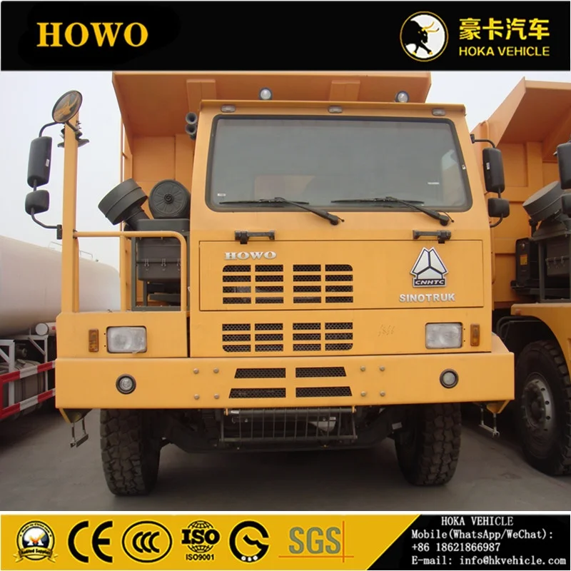 SINOTRUK HOWO 6X4 371HP 70T внедорожный горно-KING DUMP самосвал грузовик с задних ворот