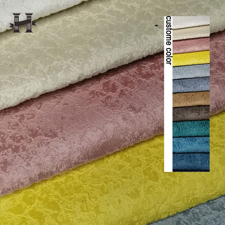 23-20#Custom Print Vinyl Leather Suede Leather Fabric Faux Embossed Leather Fabric