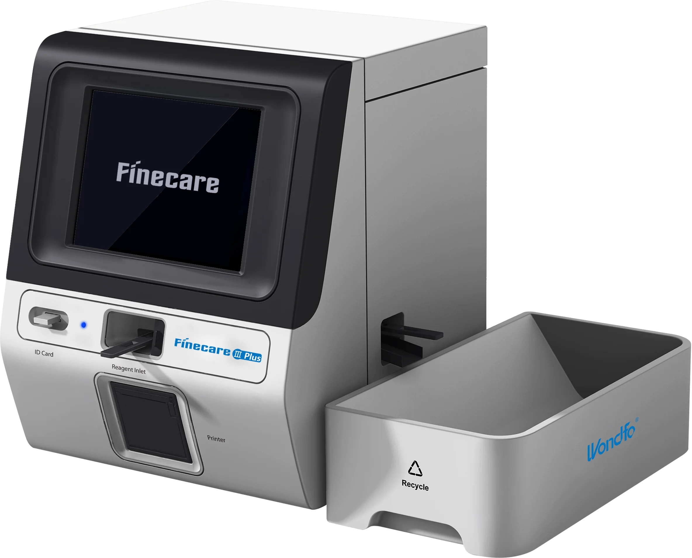 Wondfo Finecare III 3 PLUS FIA Meter Multi Channel FS-205 fluorescence diagnose progesterone Clinic Test machine