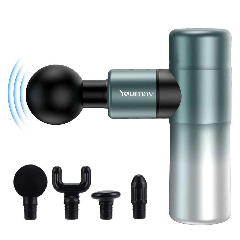 Big battery professional vibration brushless motor massage gun deep tissue Portable mini massage gun