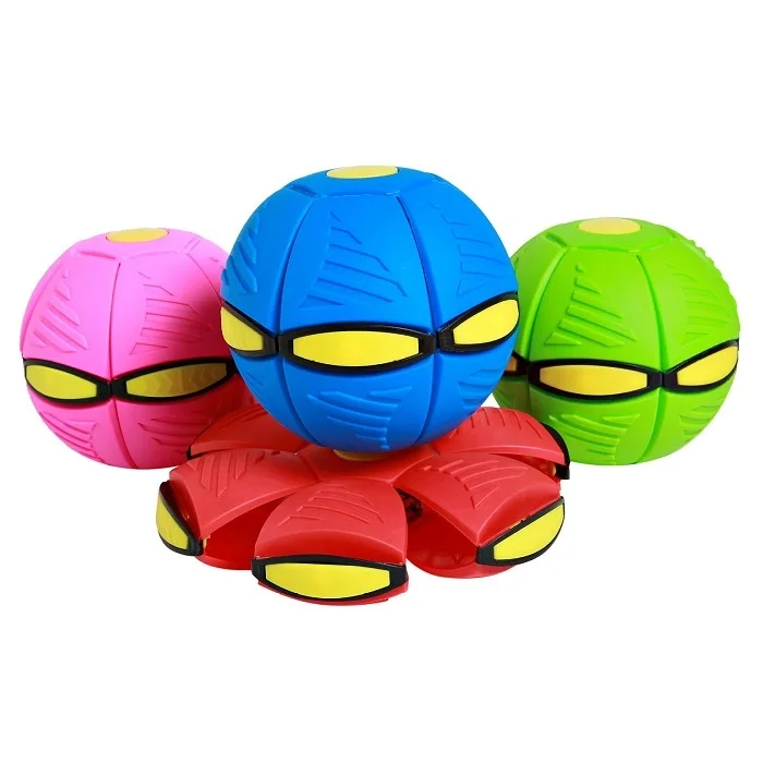 
Wholesale Magic UFO Ball Flying Saucer Ball Deformation Vent Ball Interactive Dog Pet Training Other Outdoor Kids Sports Toys 
