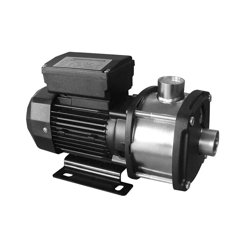 Multi stage stainless steel horizontal centrifugal water pump