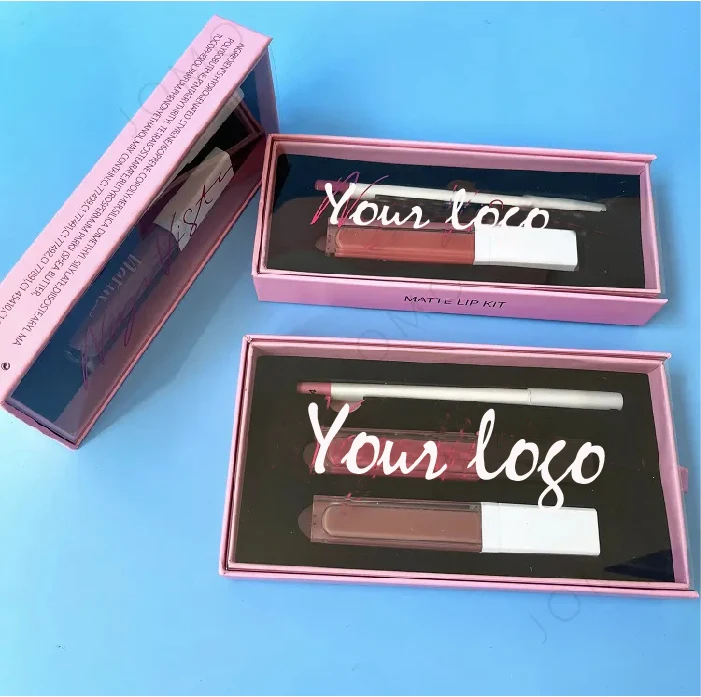 Long lasting lip gloss cosmetics vendor customized lip gloss tubes lip liner waterproof lipgloss set private label
