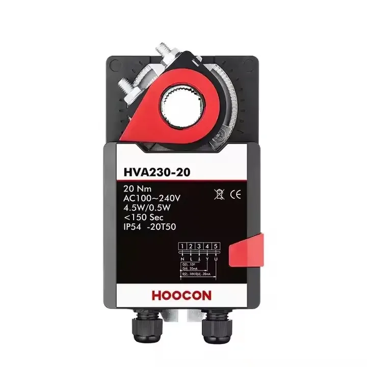230V Damper Actuator Modulating Control Motorized Damper Actuator 20NM
