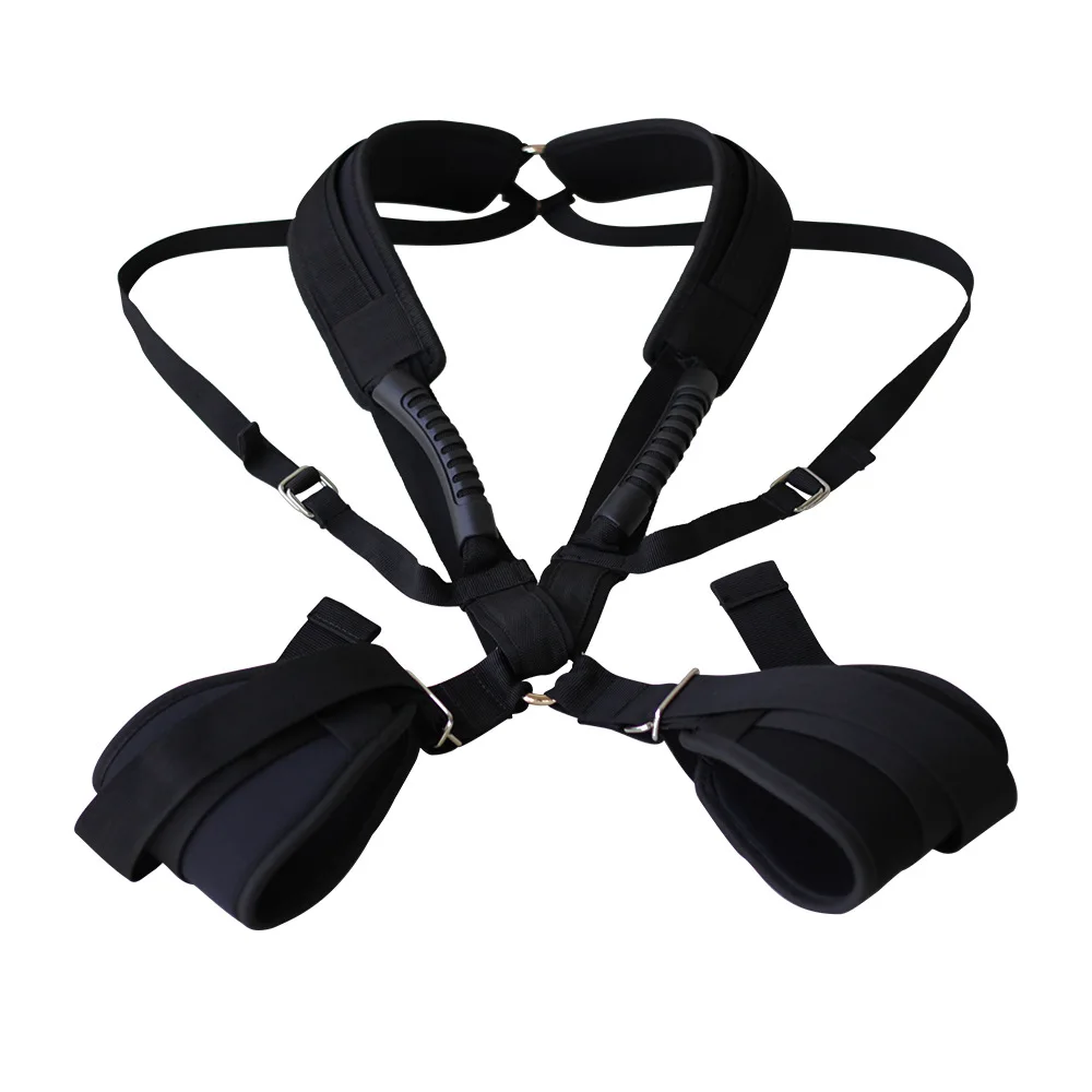 BDSM Sex shoulder strap Swing Slave Bondage Kit 360 Degrees Spinning Love Adult Couples with Ajustable Straps safe Swing