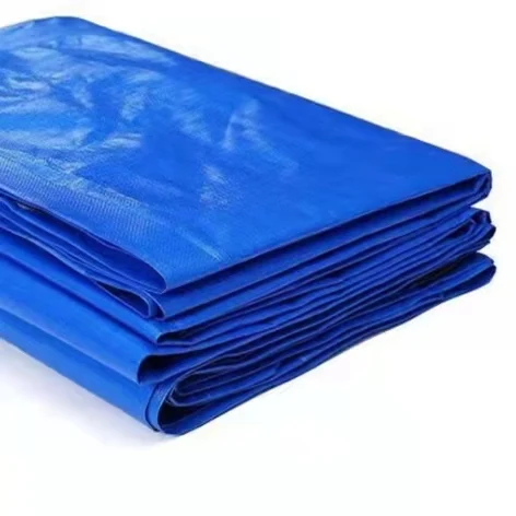 UV Resistant Double Blue Waterproof Polyethylene Tarpaulin Agricultural Insulated Tarp Truck Cover Camping Tents PE Tarpaulin