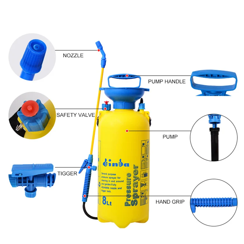 China Widely Use Best Price Durable Sprayer Home Garden Portable High Pressure Water Hand Pump Sprayer