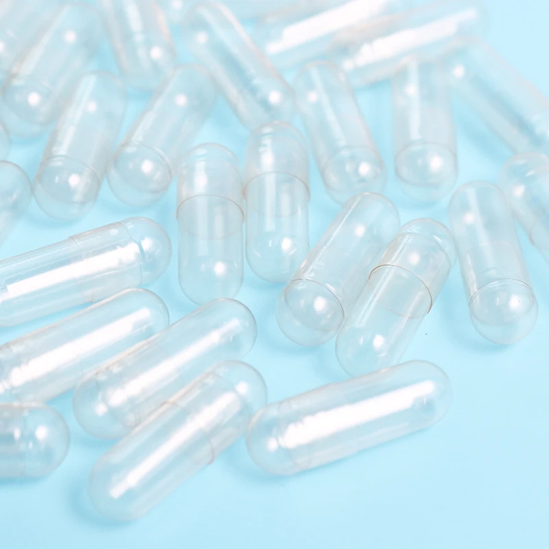 99.99% скорость наполнения Size000 00 0 1 2 прозрачные вегетарианские пустые капсулы