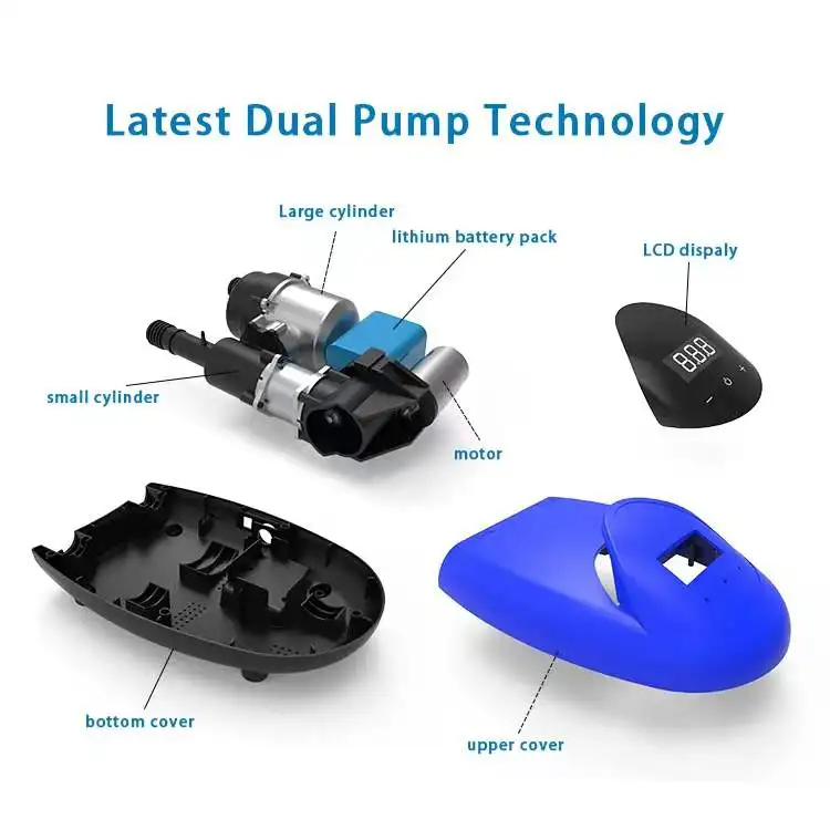 20PSI DC Cordless Fast Inflation Sup Board Two Way Using Electric Sup Pump for Sup Inflatable Products