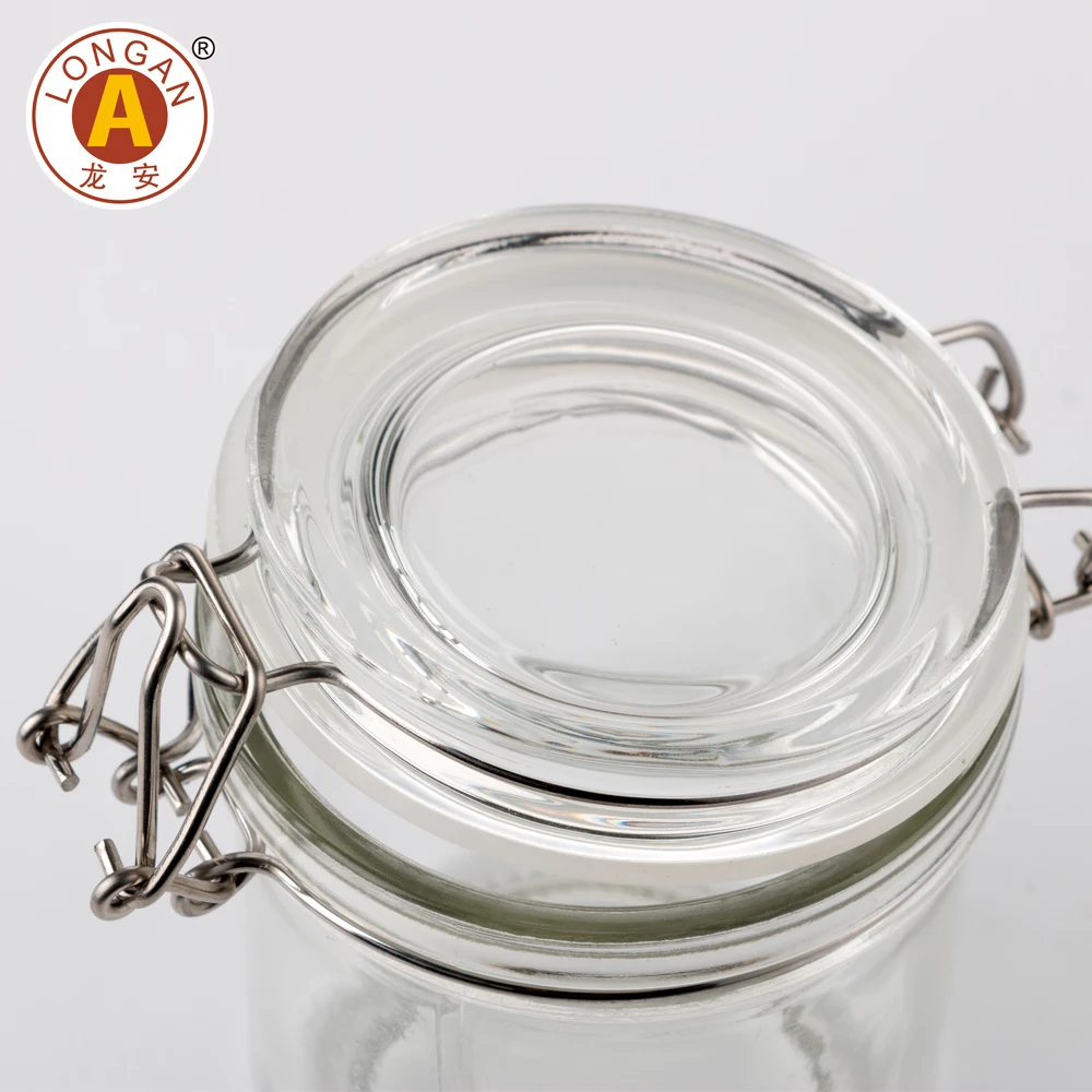 Hot Sale Bathroom Set Glass Mason Jars Metal Lid Jar Dish Soap Dispenser Frosted Glass Bottles And Jars Pump With Tap