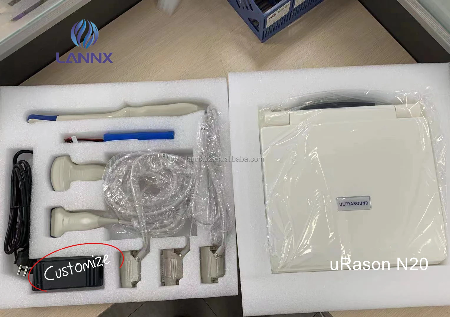 LANNX uRason N20 New Medical digital echocardiography machine For Obstetrics Ultrasonido Portatil Hospital Ultrasound Machine