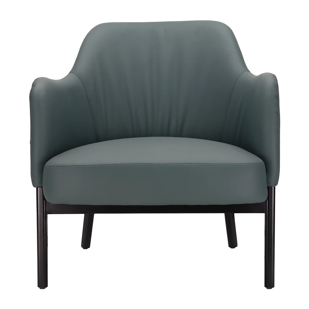 Modern Nordic leisure chair luxury velvet armchair high density rebound cushioned armchair living room characteristic chair leis