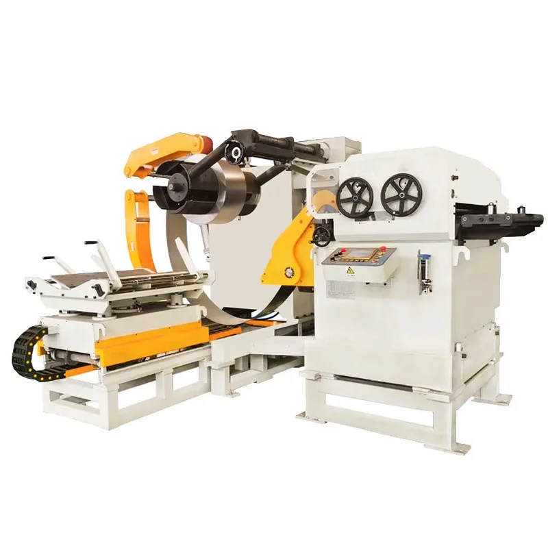 Metal Coil Feeder with Decoiler Straightener Equipment for Stamping Metal Parts Servo Roll Feeder for Parts Production