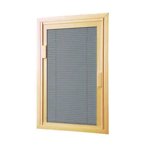 Minetal Blinds Kit For Tilt And Turn Glass Insulated Glass hollow shutter  With Windows Glass