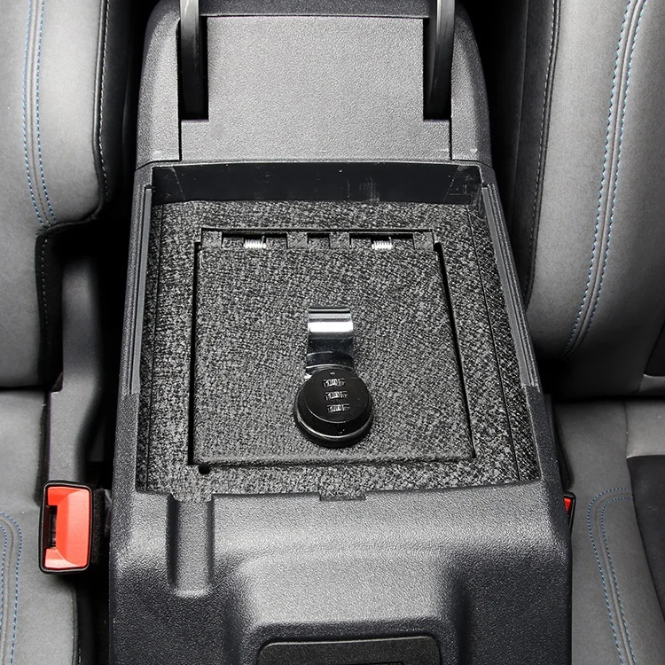Car Accessories Center Console Armrest Coded Lock Storage Box For Ford Bronco