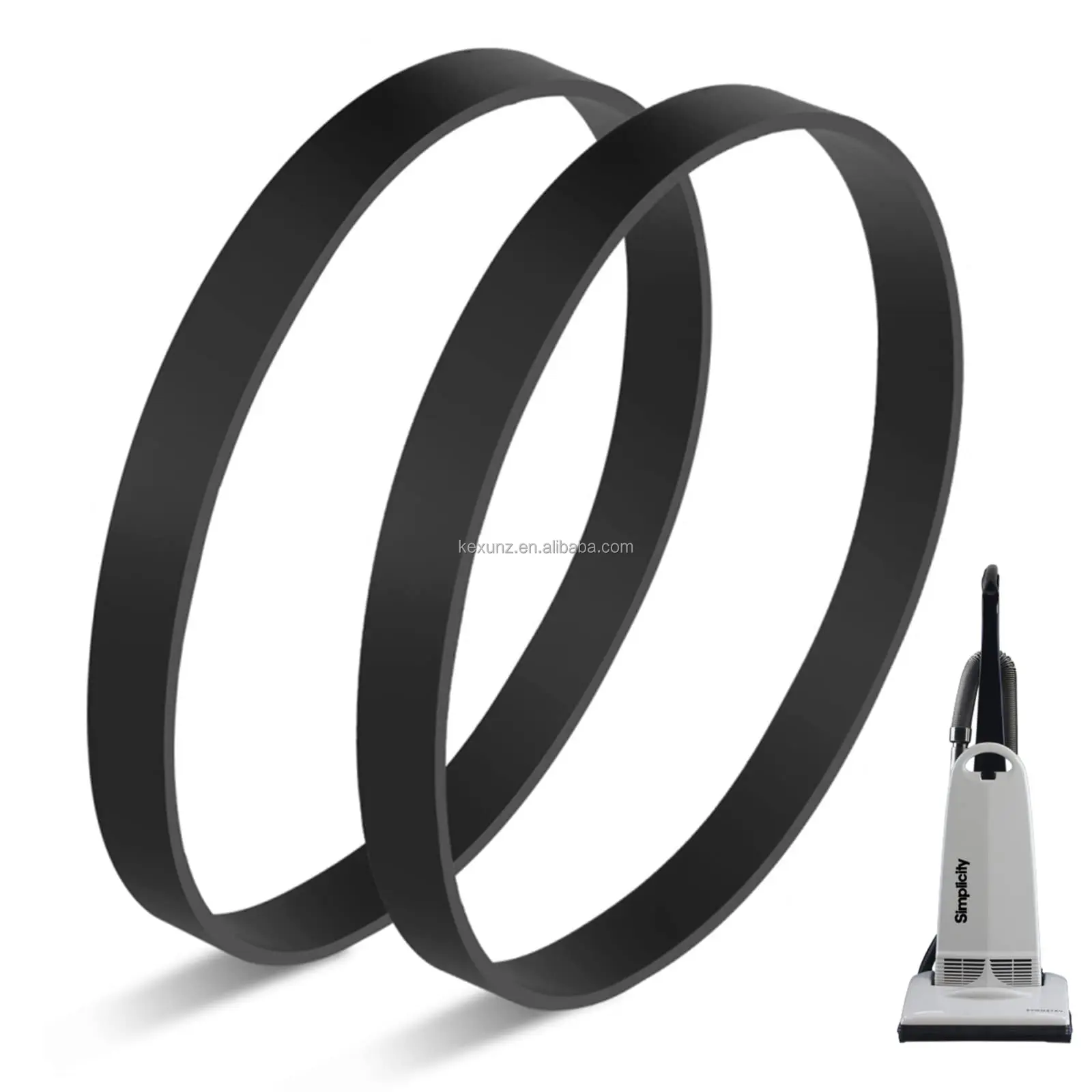 Replacement Belts for Simplicity 4000, 5000, 6000, 7000, 8000 and Symmetry Upright Vacuum Series, Replace Part SB6 SB7
