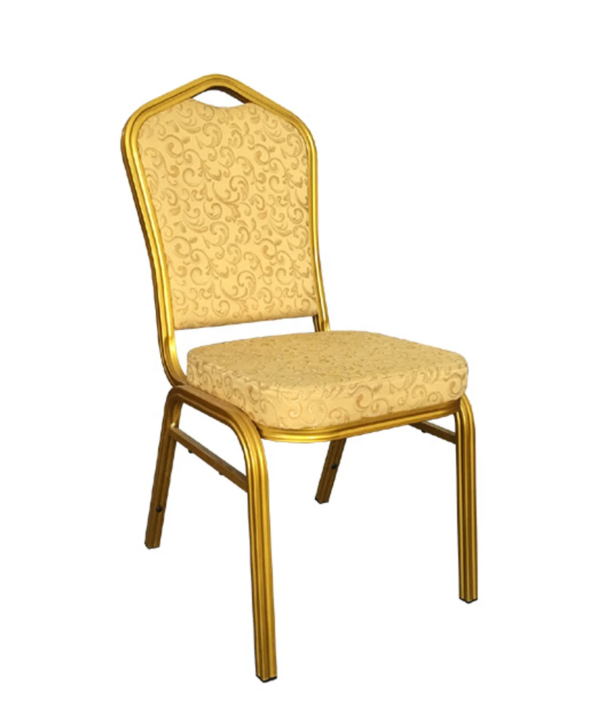 Оптовая продажа, цена завода-изготовителя, тканевое покрытие для гостиничной мебели, банкетное кресло с рамкой из алюминиевого сплава