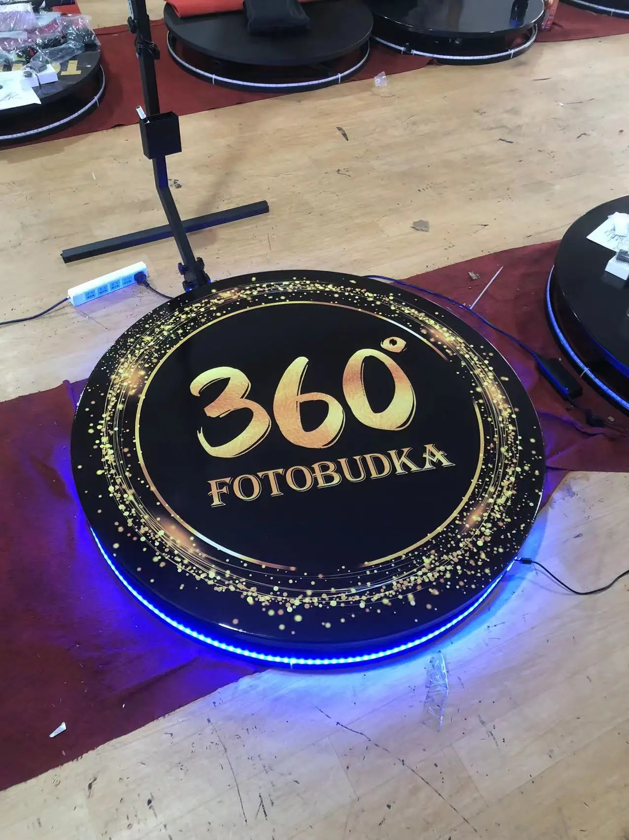 2023 Newest Factory Directly Supply Camera Phone Ipad 360 Photo booth 68cm 80cm 100cm 115cm 360 Video Booth Machine