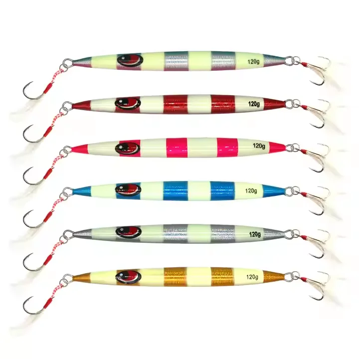 WONDERSEE Hot selling 150g  Various colors lead  Metal Fast Sinking Fishing Lure