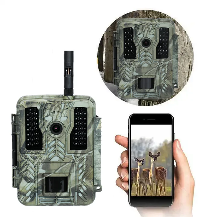 Outdoor Wildlife Trail Camera 4K/2.7K/1080P Video 48MP/32MP/20MP/5MP Photo IP66 Waterproof Trail Hunting Camera
