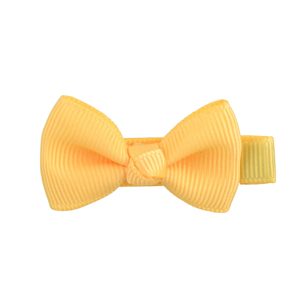 2 inch 49 colors baby hair clip  Bow Hairpin Kids Bow Hairgrip Hair Pin Ribbon Bow Barrettes Infant Girls Hair Accessories