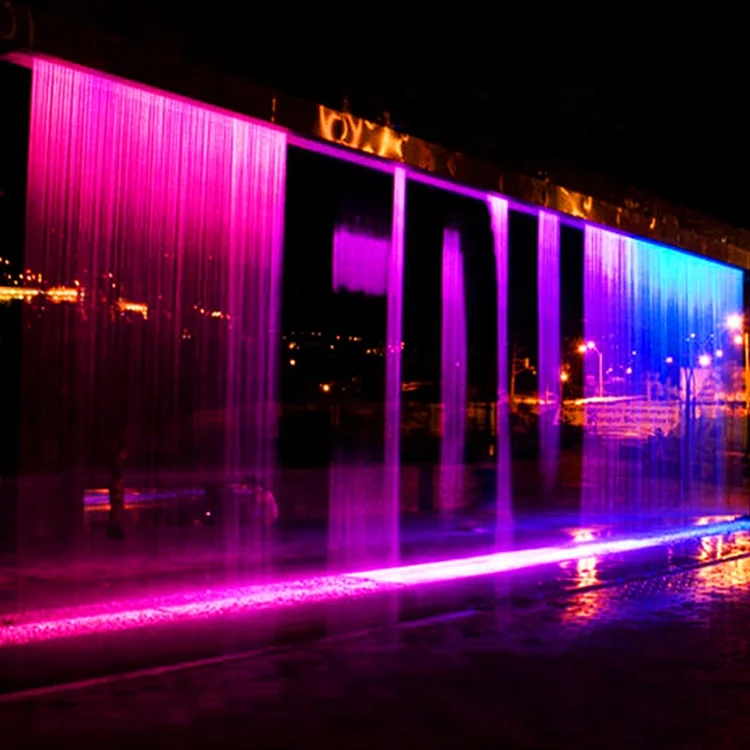 2022 новый дизайн цифровая графическая водяная занавеска «Водопад» для помещений и