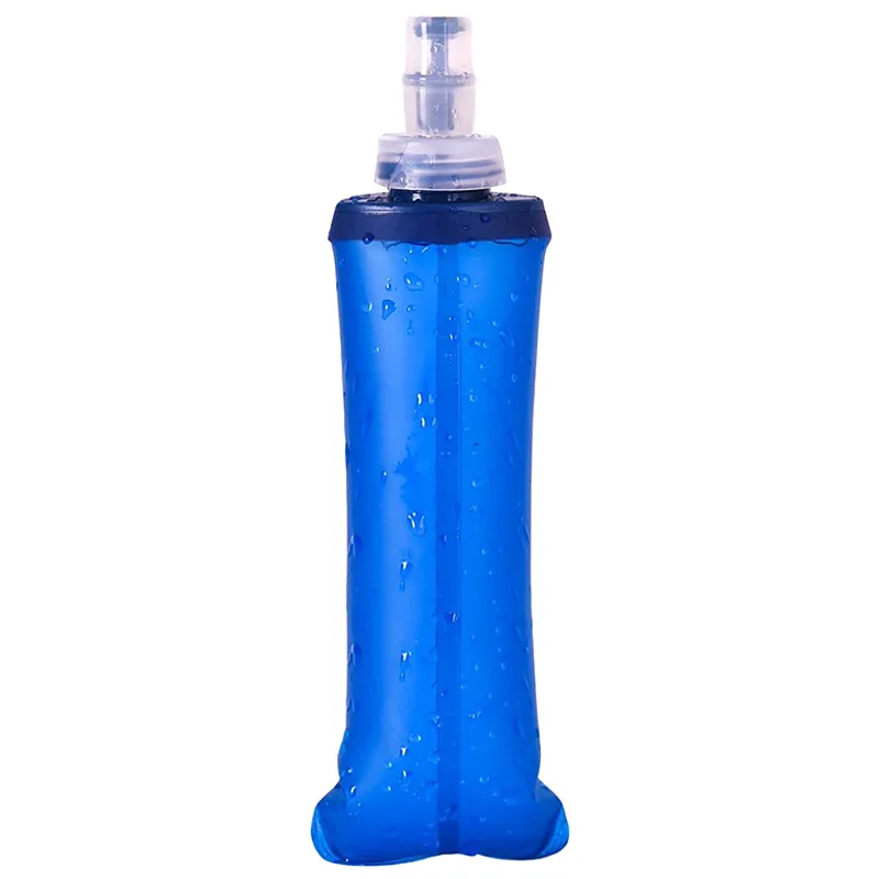 Jiayi soft touch double wall 50ml water thermal bottles sport soft flask water bottle 500ml for travel soft water bottle