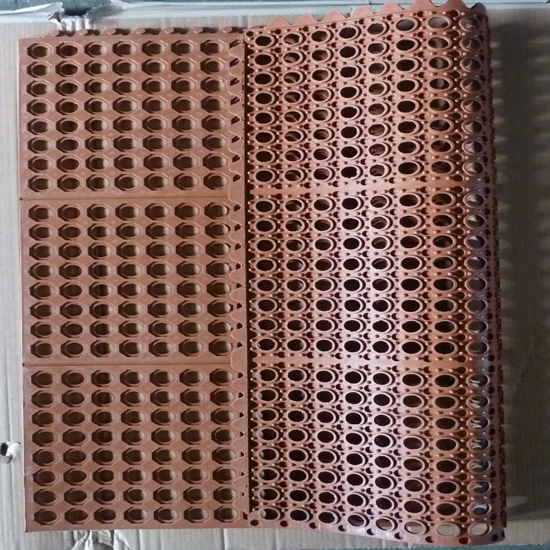 Wet Area Anti Slip Oil Grease Resistant Heavy Duty Restaurant Industrial Rubber Kitchen Floor Mats