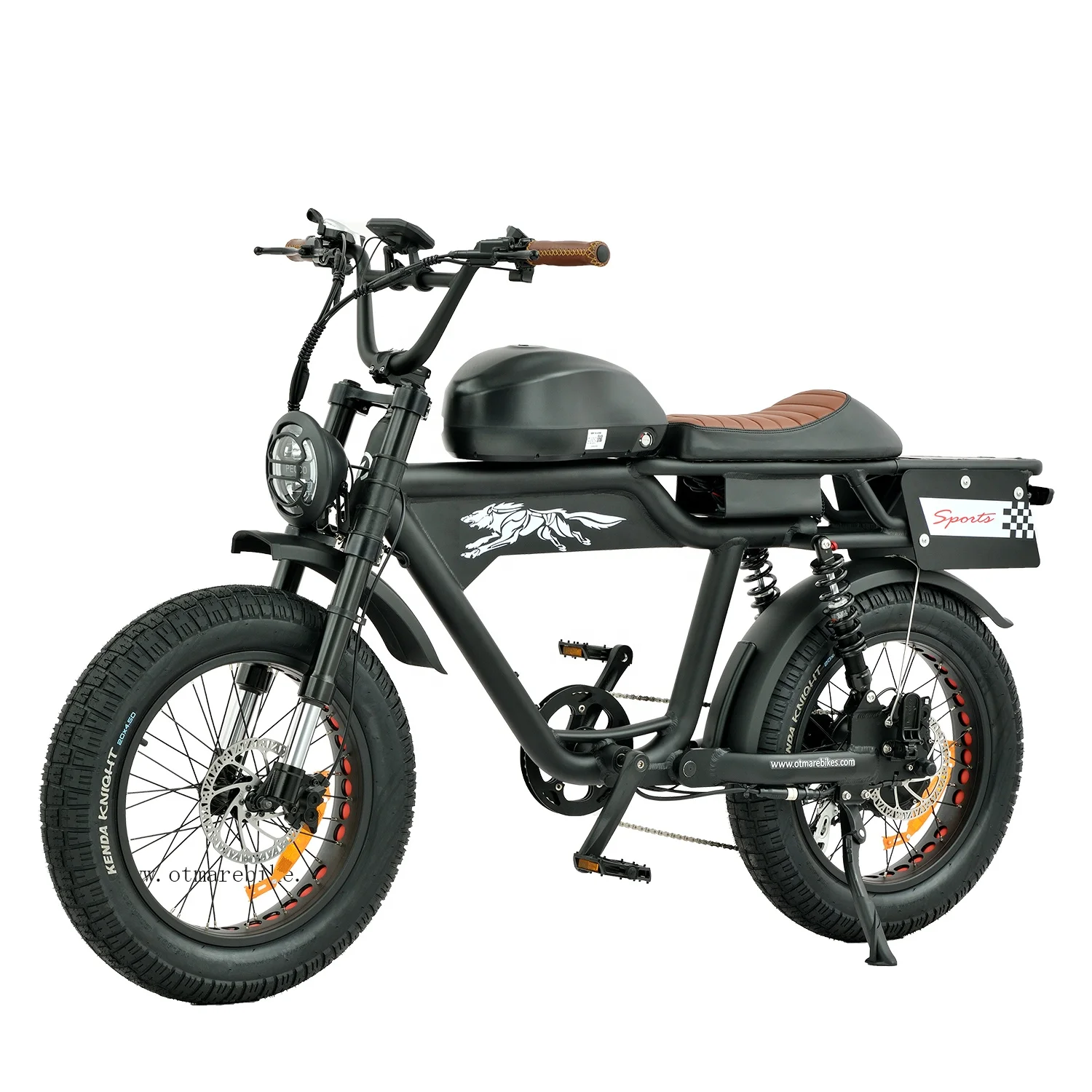 1000w 750w Rear Motor Fat Tire Full Suspension Electric Motorcycle Dirt Ebike Dual Motor Electric Road Bike Hybrid E Bike