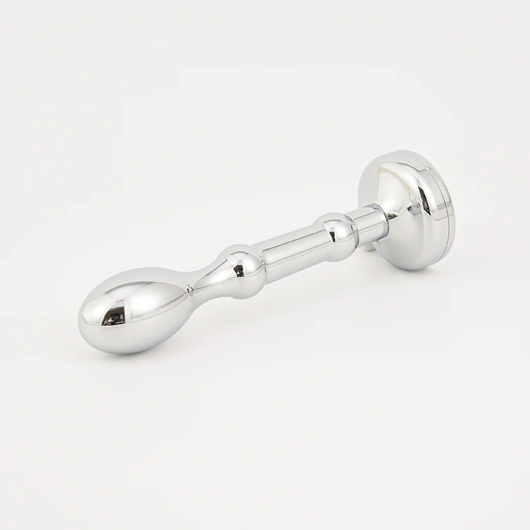 Wholesale Lockable Jewel Electronic Shiny Thin Round Head Butt Plug Anal Sex Toys For Couples,Diamond Anal Sex Toys Butt Plug