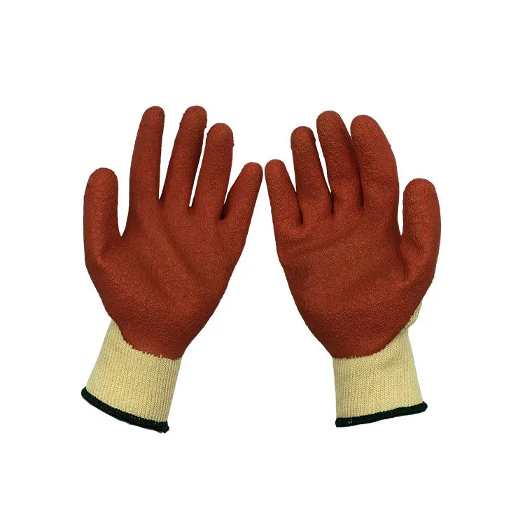 JZ Work Gardening Tool Gloves Polyester Anti Impact And Anticut Latex Gloves
