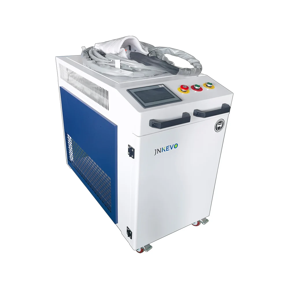JNKEVO 2000w 3000w laser rust removal and welder laser sandblasting cleaning machine