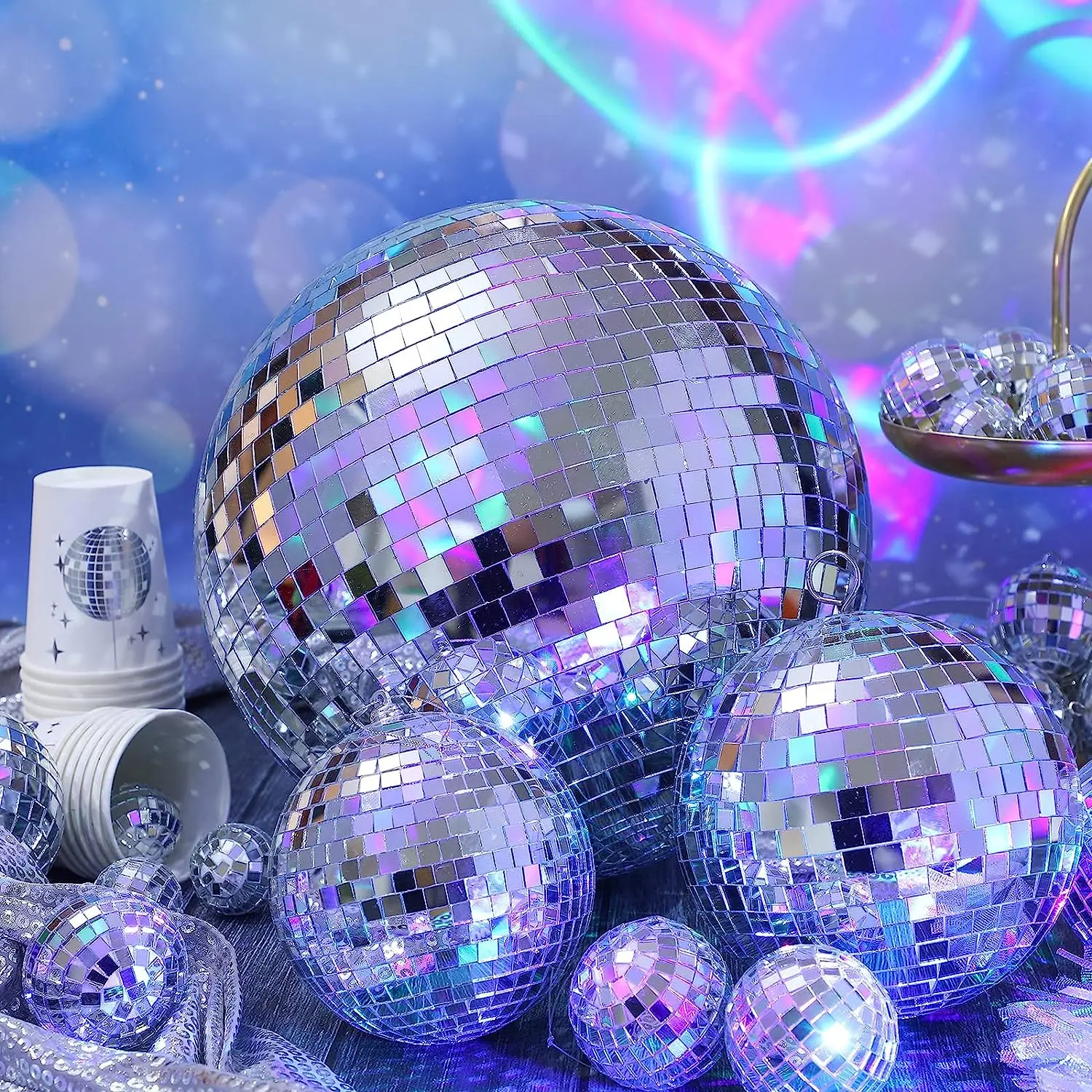 Manufacturer Supplies Custom Size Bar Party Light Wedding Decoration Prop Extra Large Disco Ball