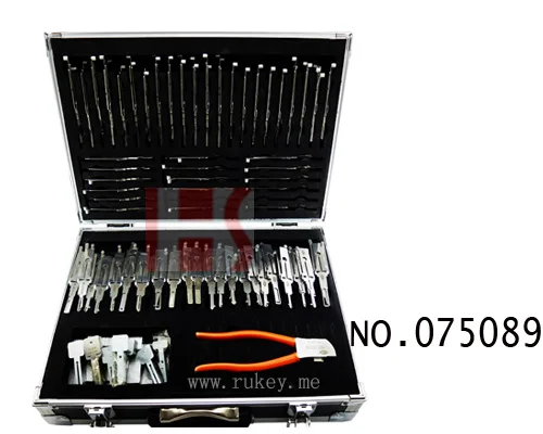 lishi Китая--отмычки для вскрытия авто-замки и считыватель кода ключа (набор 61)(075089)