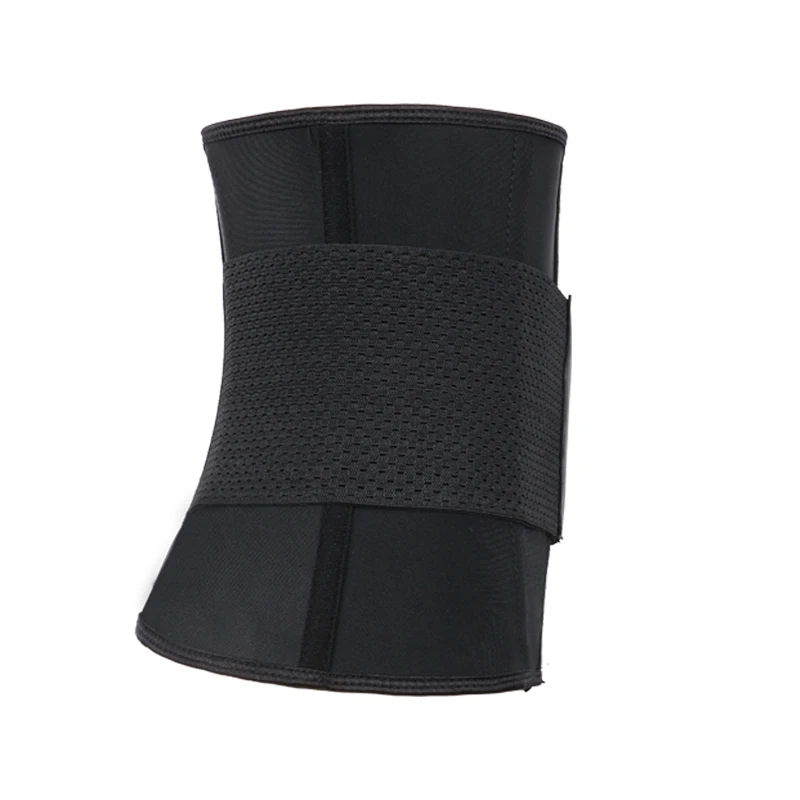 ATBUTY Customizable Elastic Belt 9 Steel Bone Three Breasted Body Shaper Leather Latex Waist Trainer Shaper Short Torso