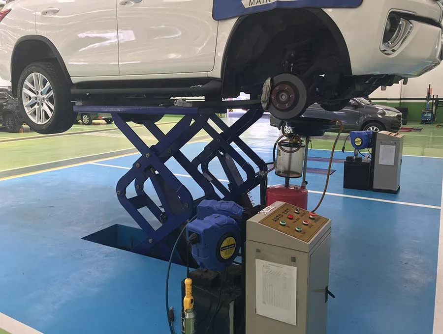 Discount 3.5T 2.2kw Motor Hydraulic Scissor Lift